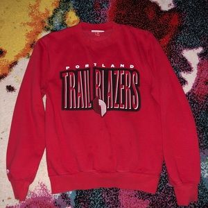 Portland trailblazers crewneck